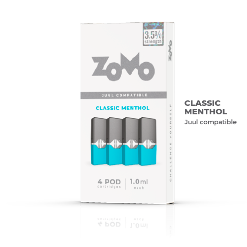 Embalagem Zomo Zpod Cool Menthol