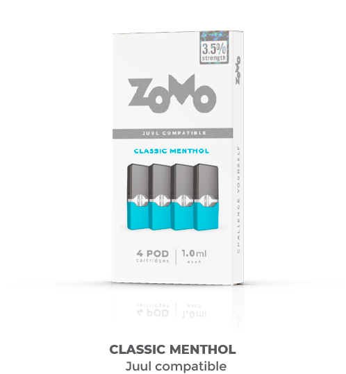 Embalagem Zomo Zpod Cool Menthol